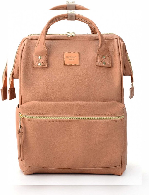 diaper leather backpack